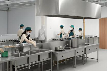 model dapur mbg modern