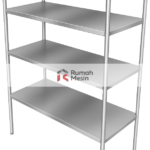 solusi rak stainless kapasitas besar