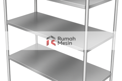 solusi rak stainless kapasitas besar