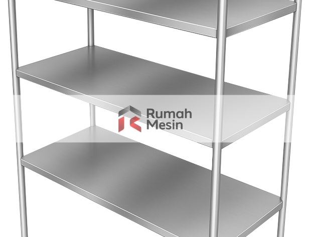 solusi rak stainless kapasitas besar