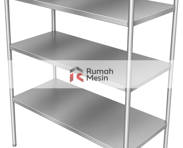 solusi rak stainless kapasitas besar
