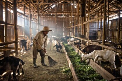 cara merawat kandang etawa