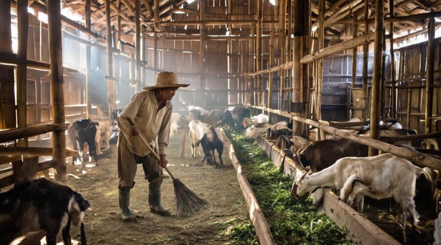 cara merawat kandang etawa