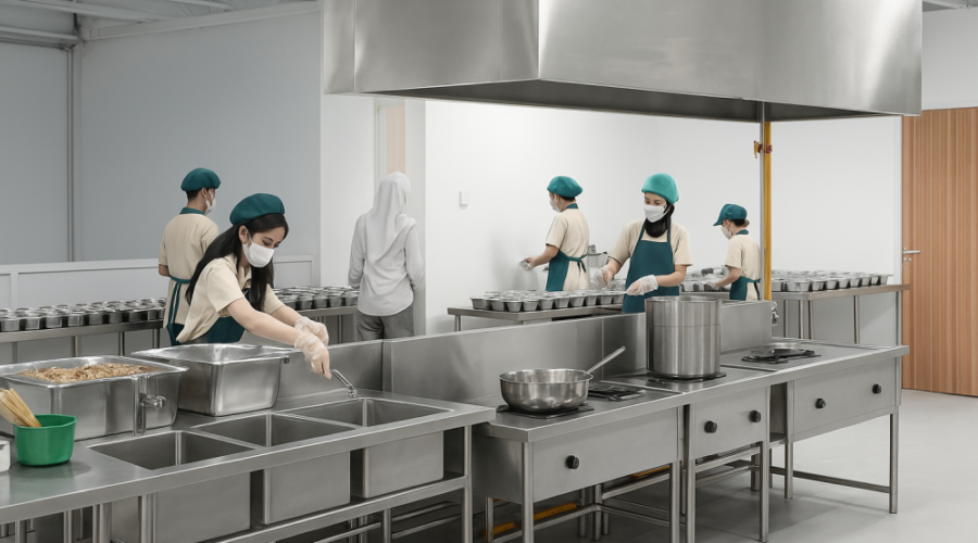 manajemen operasional dapur mbg