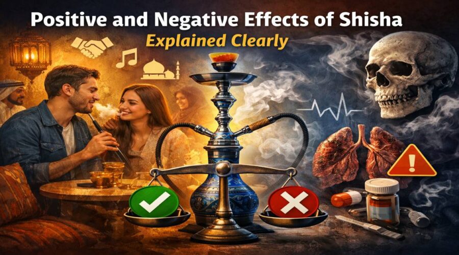 Positive and negative effects of shisha