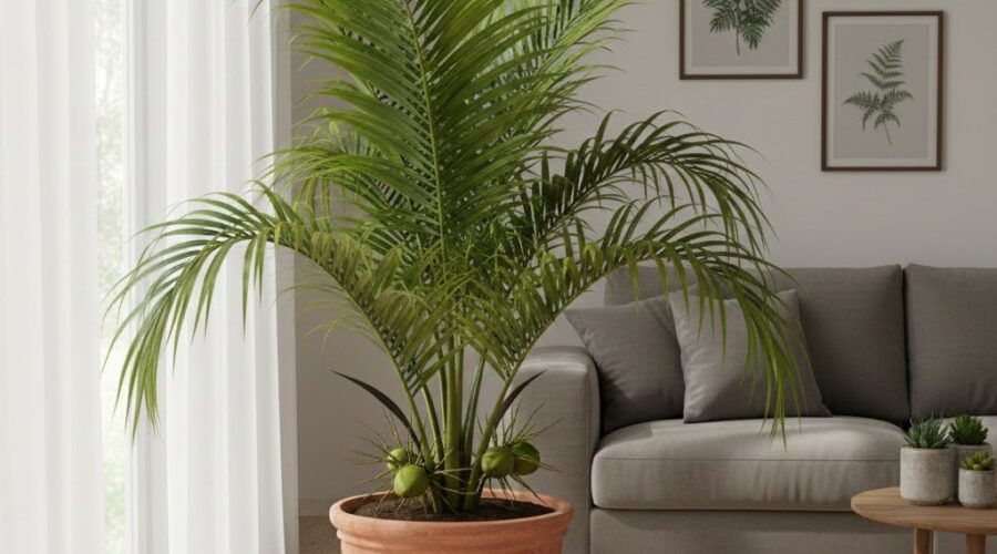 keuntungan menanam kelapa dalam pot dirumah