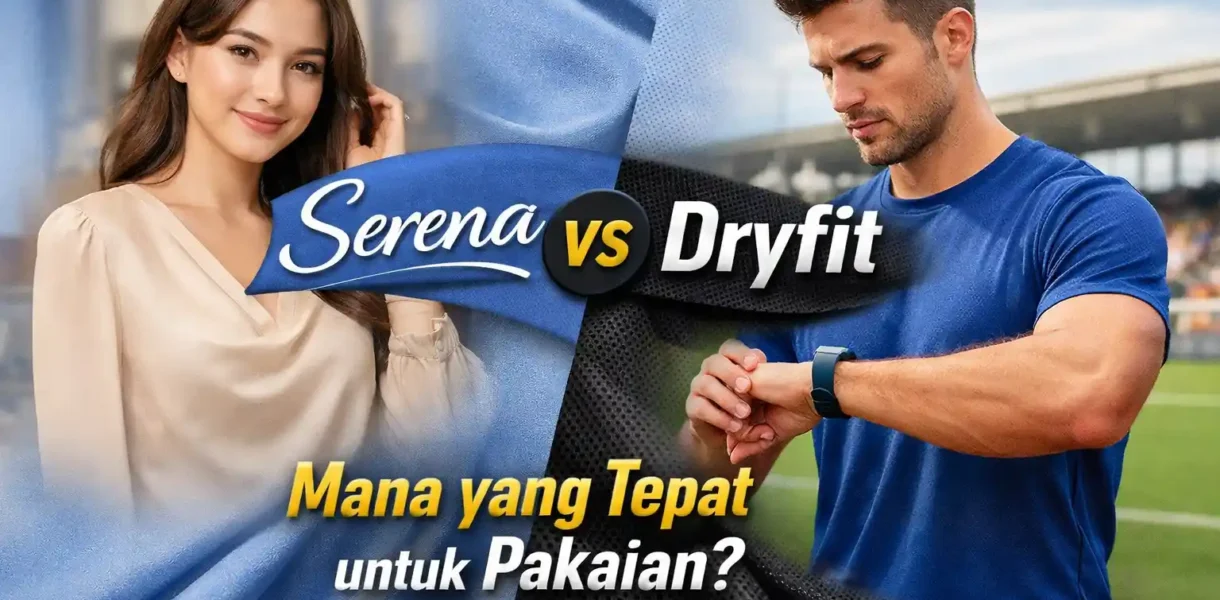 kain serena dan dryfit