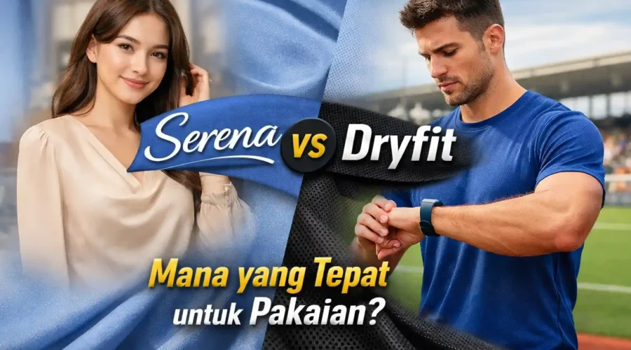 kain serena dan dryfit