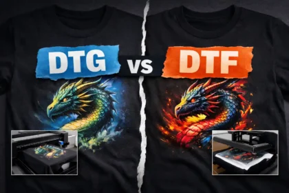 perbedaan sablon DTG dan DTF