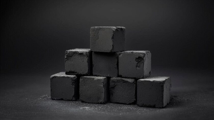 فحم جوز الهند مكعبات للمعسل