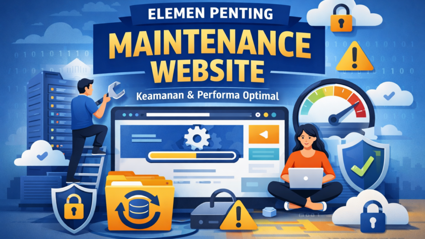 elemen penting maintenance website