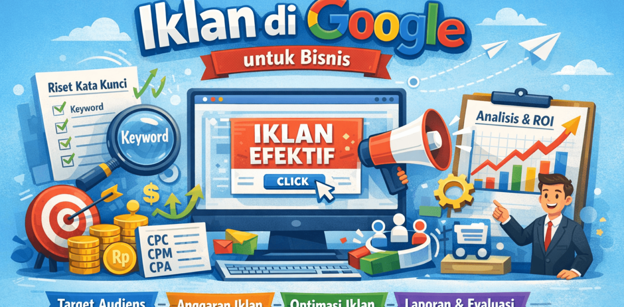 panduan menampilkan iklan di Google