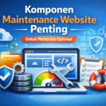 komponen maintenance website penting