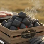 sustainable coconut charcoal briquettes for BBQ