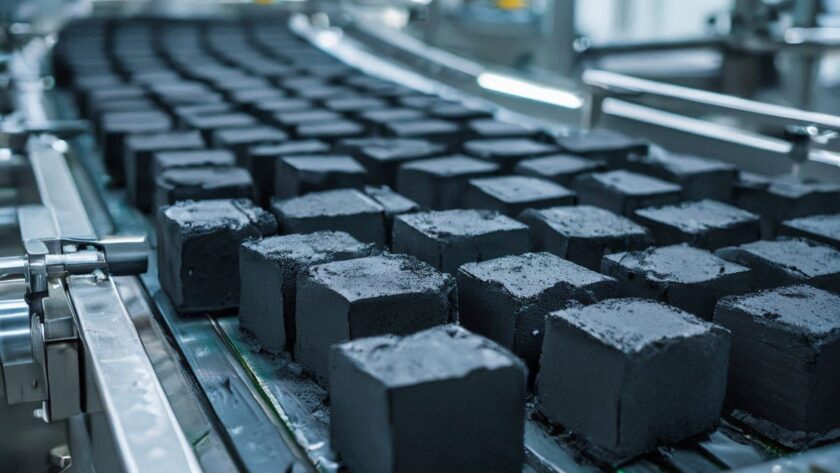 coconut charcoal briquette factory indonesia