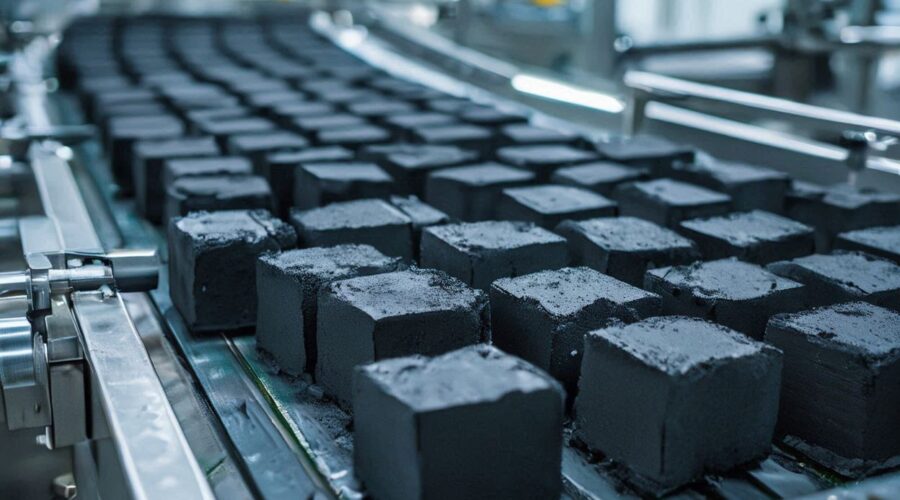 coconut charcoal briquette factory indonesia