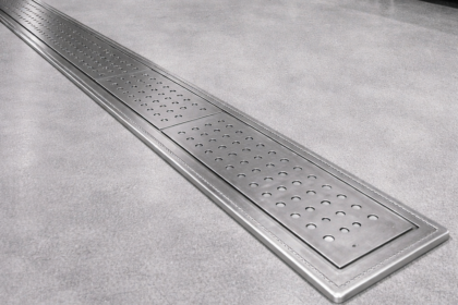 talang bocor perforated dengan frame