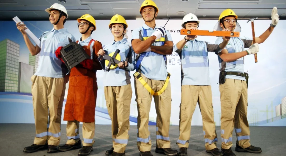 seragam kerja tim lapangan