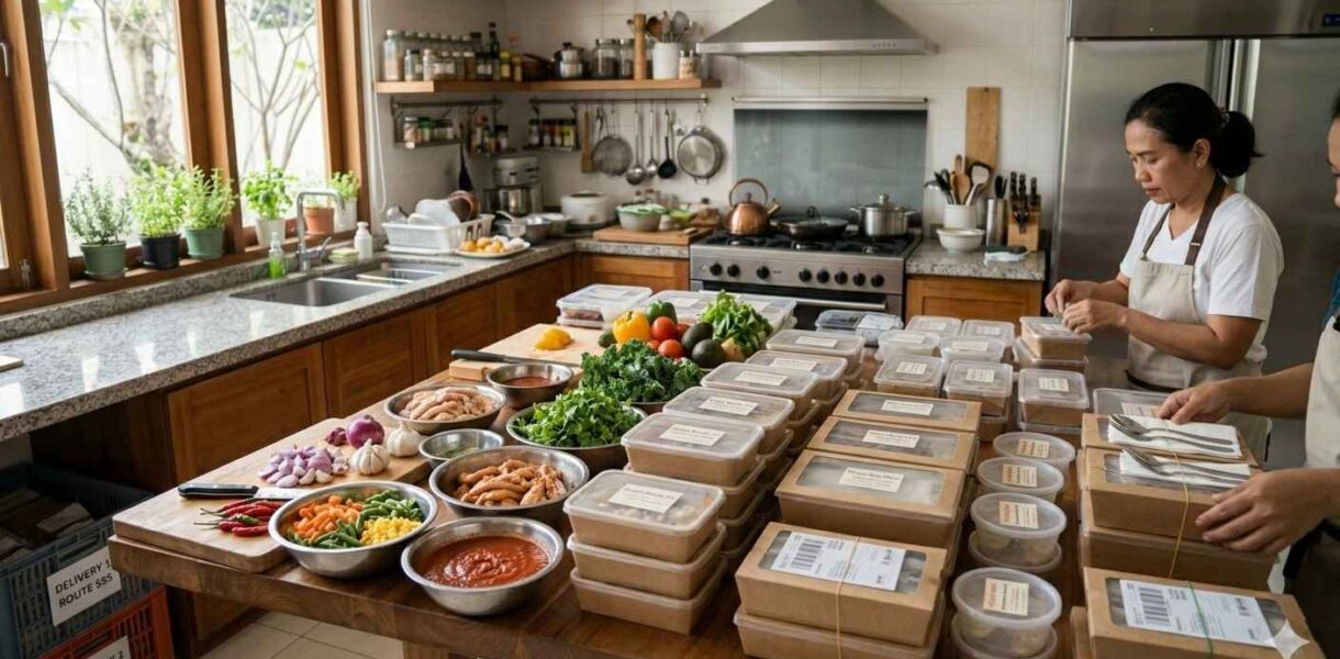 modal usaha catering makanan untuk pemula dari nol