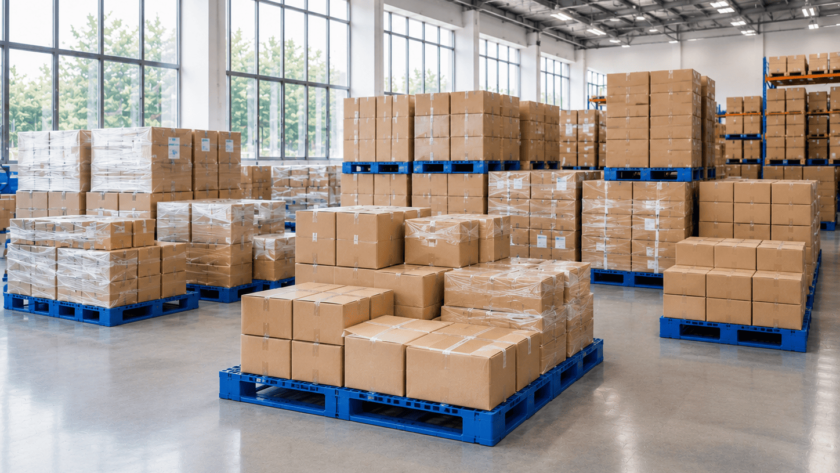fungsi pallet plstik logistik