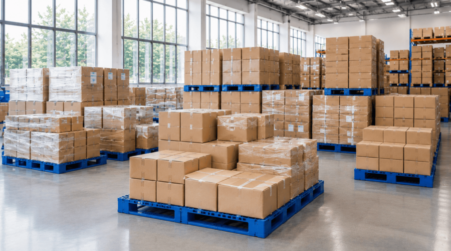 fungsi pallet plstik logistik