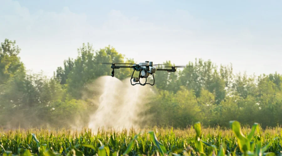 manfaat drone untuk lahan perkebunan