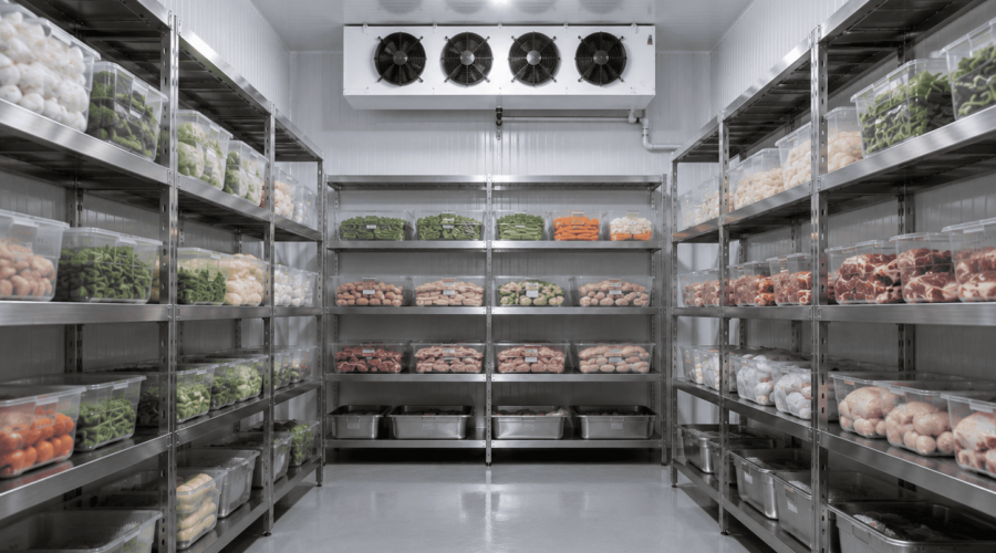 berapa suhu cold storage