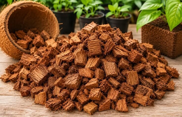 cara mengurangi volume cocopeat