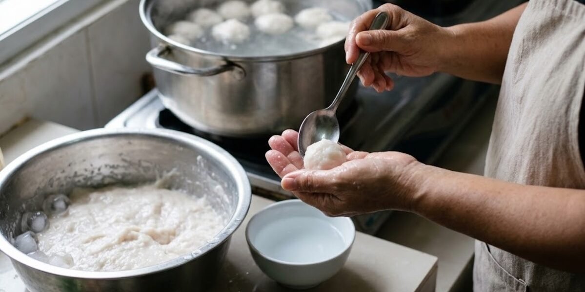 membuat bakso ikan dengan tekstur lembut