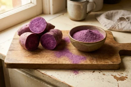 proses membuat tepung dari umbi