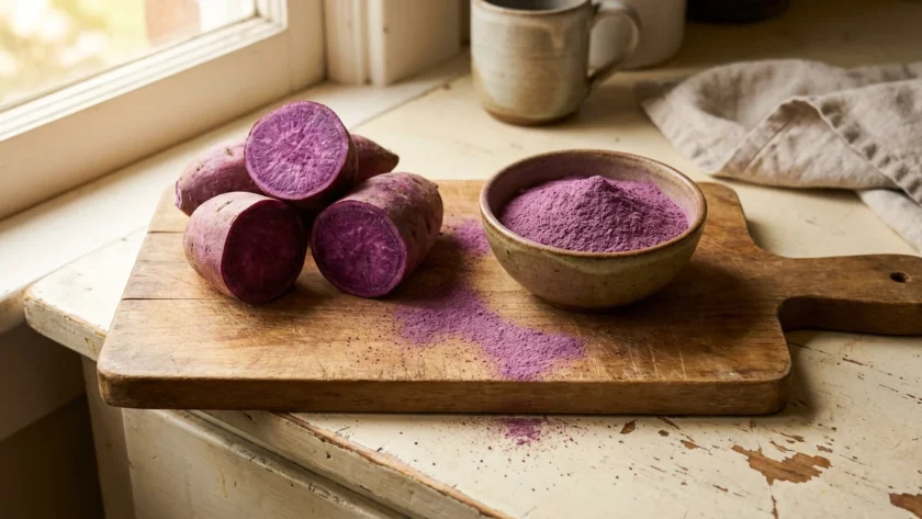 proses membuat tepung dari umbi