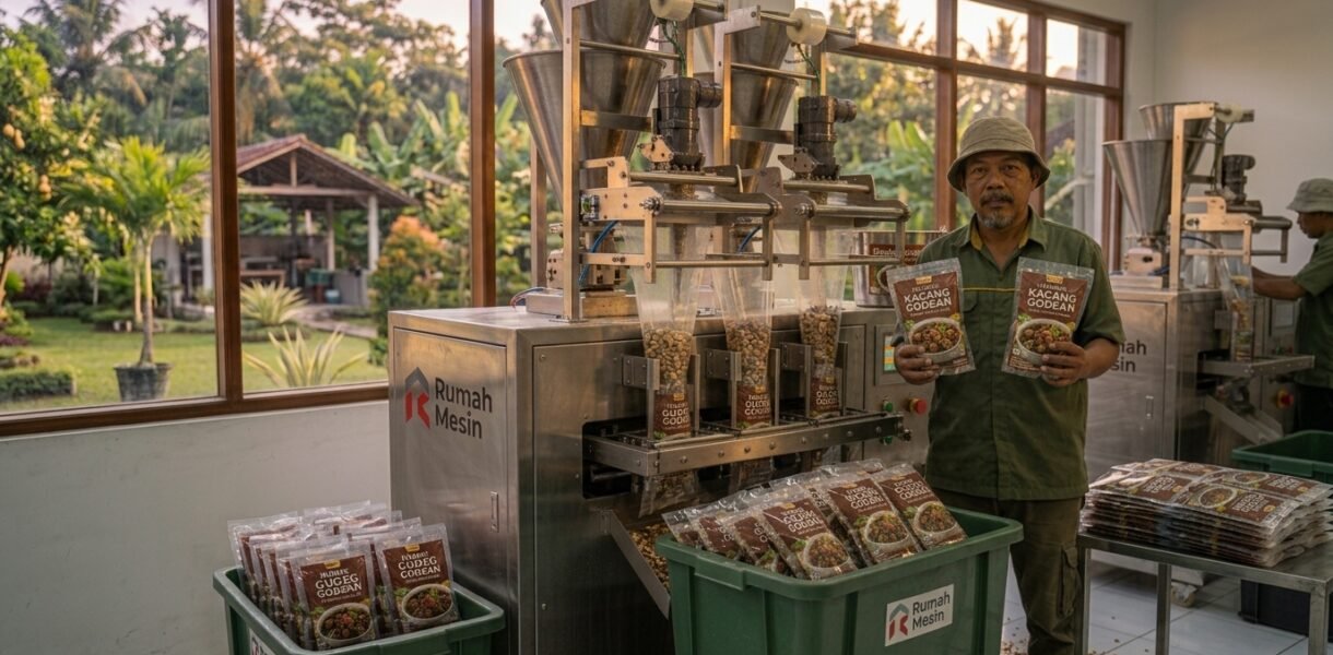 cara membuat kemasan bubuk kedap udara