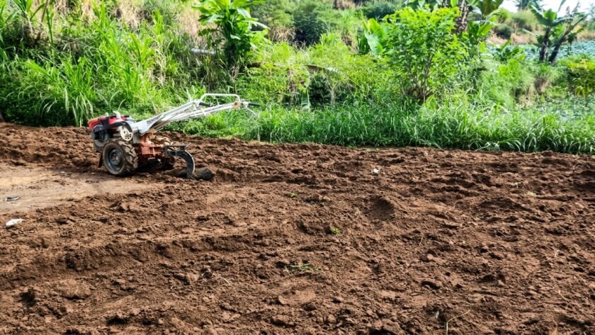 persiapan lahan untuk musim tanam